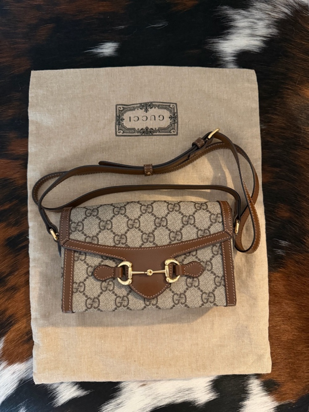 Gucci Horsebit 1955 Mini Bag - Picture 4 of 5